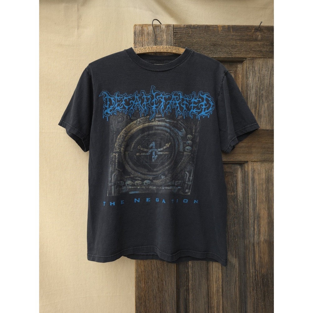 Vintage 2004 Decapitated The Negation Death Metal Band T-shirt M Cygnus